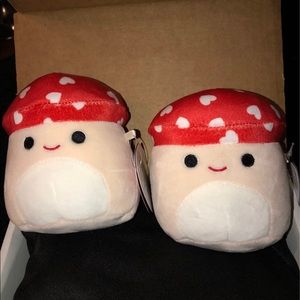 Malcolm the mushroom squishmallow 2 pack